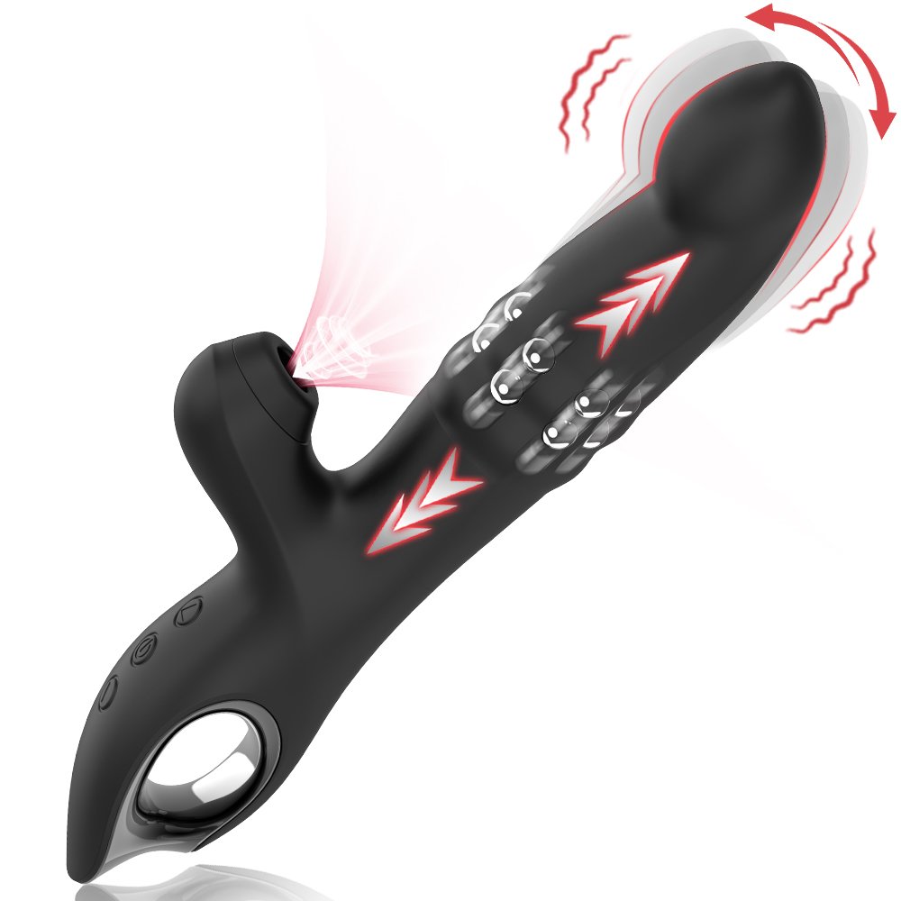 GM-507 Dual-Stimulation Vibrator with Remote Control