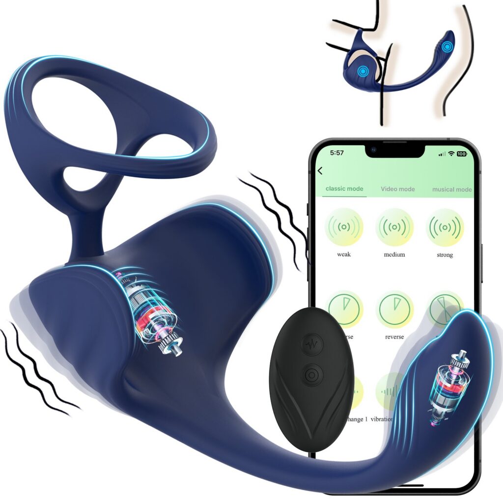 GM-431 Vibrating Ring – App Control