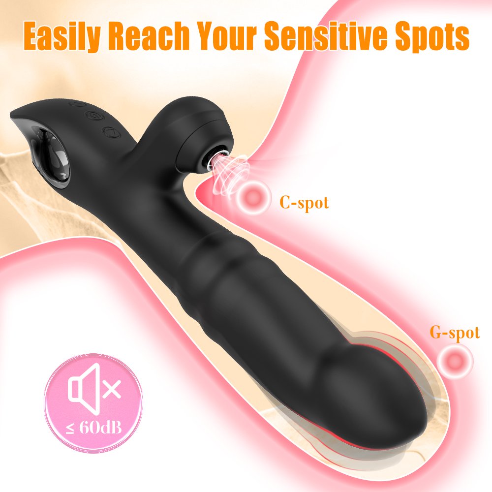 GM-507 Dual-Stimulation Vibrator with Remote Control - Image 2