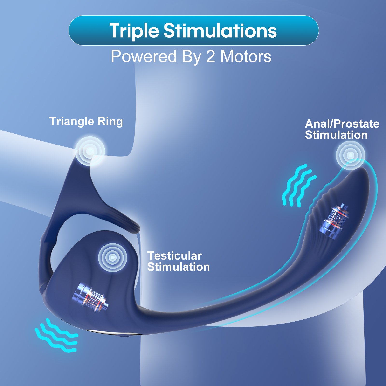 GM-431 Vibrating Ring – App Control - Image 2