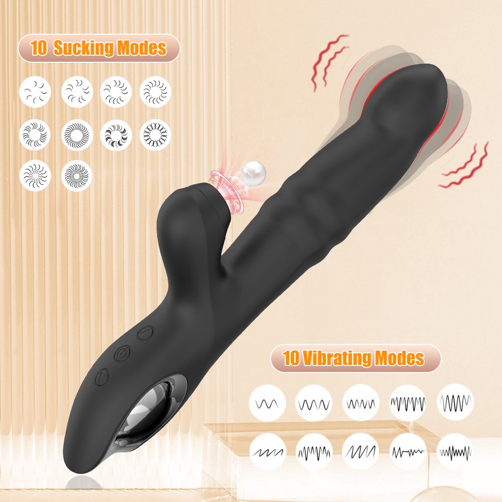 GM-507 Dual-Stimulation Vibrator with Remote Control - Image 3