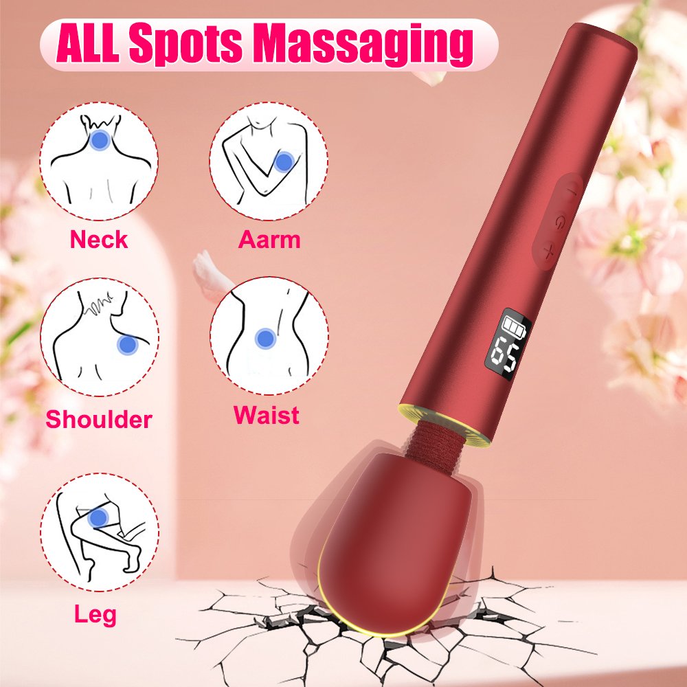 GM-535 Mini Wand Massager – LED Display - Image 7