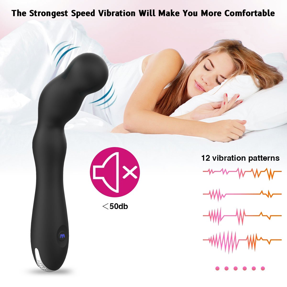 BF-192 Prostate Massager – 12 Modes & Waterproof - Image 4