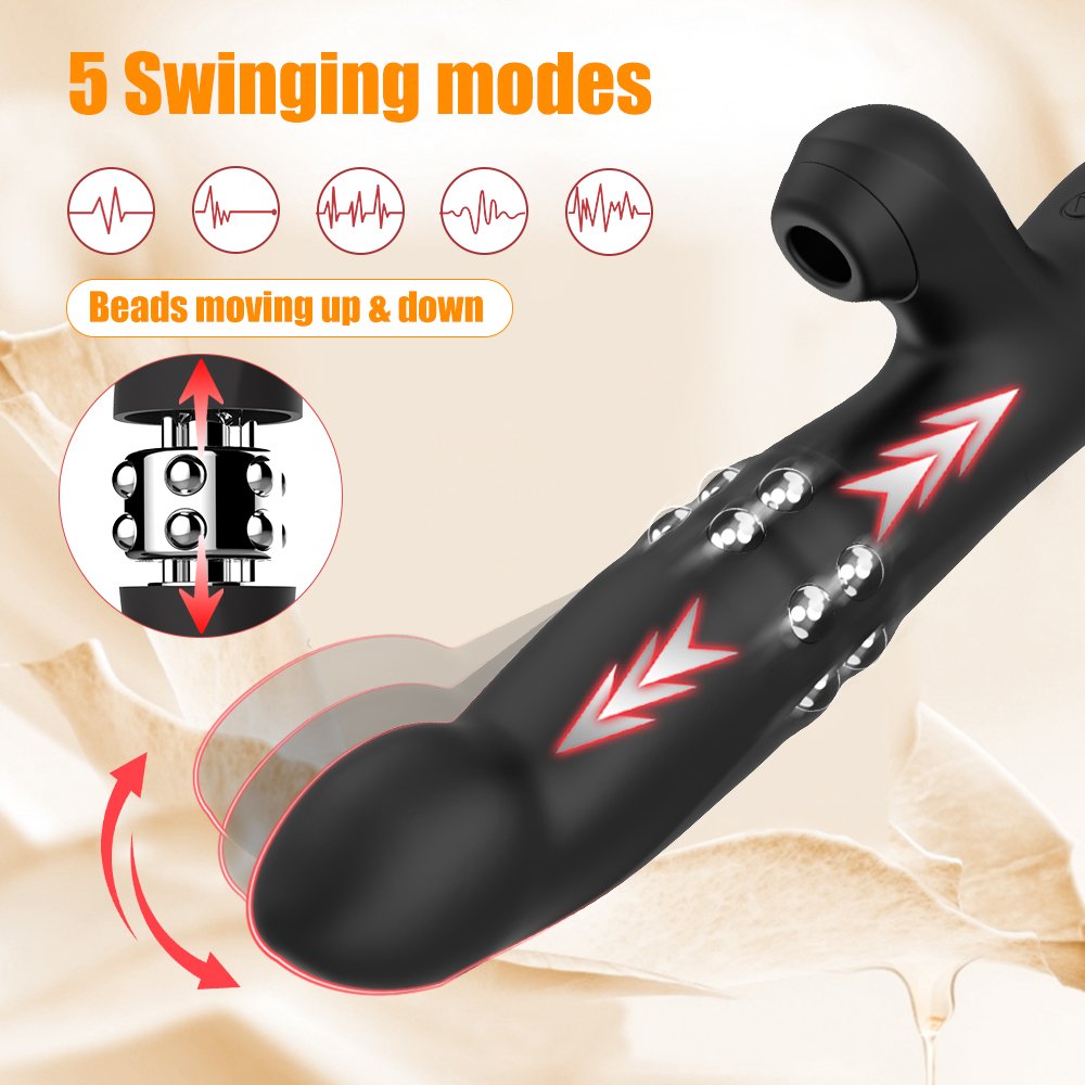 GM-507 Dual-Stimulation Vibrator with Remote Control - Image 4