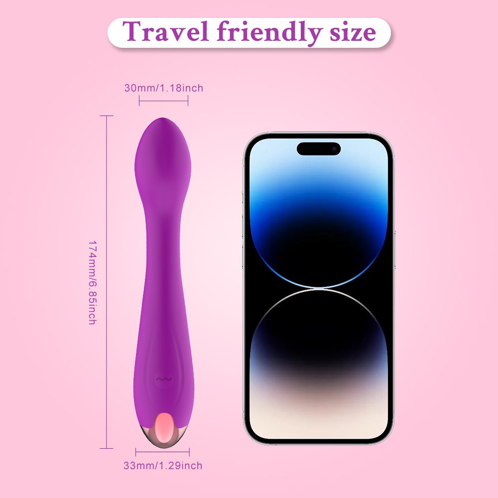 GM-455 G-Spot Vibrator with Point Touch Design - Image 5