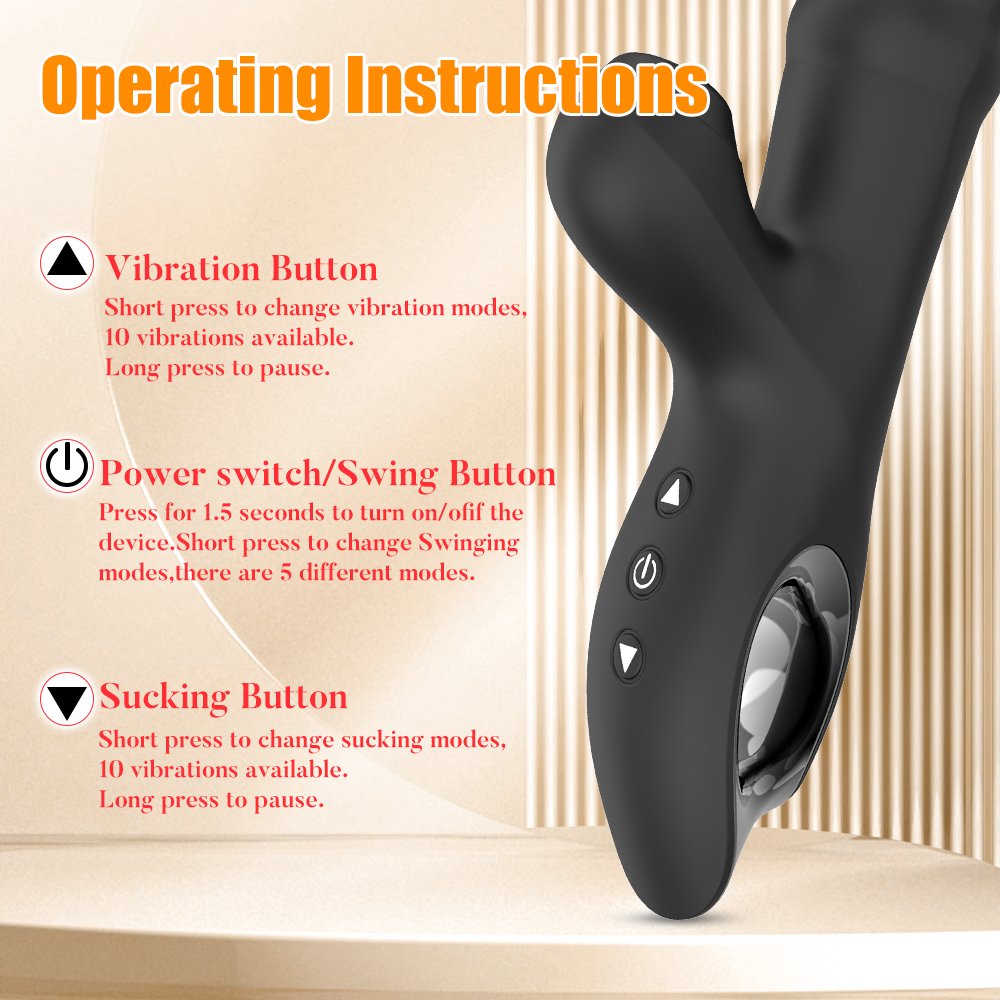 GM-507 Dual-Stimulation Vibrator with Remote Control - Image 6