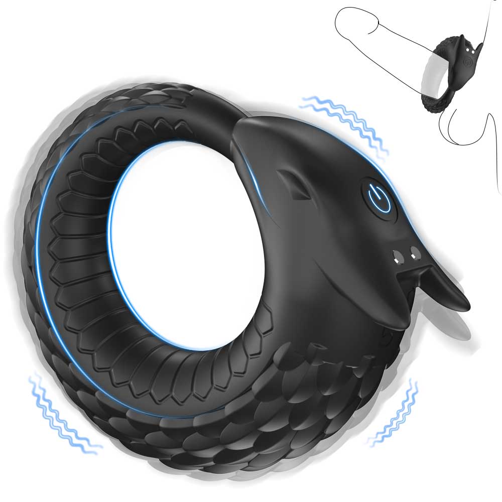 GM-573 Vibrating Ring – Textured Design - Image 6