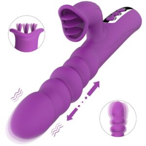 GM-273 Thrusting Rabbit Vibrator with Remote Control