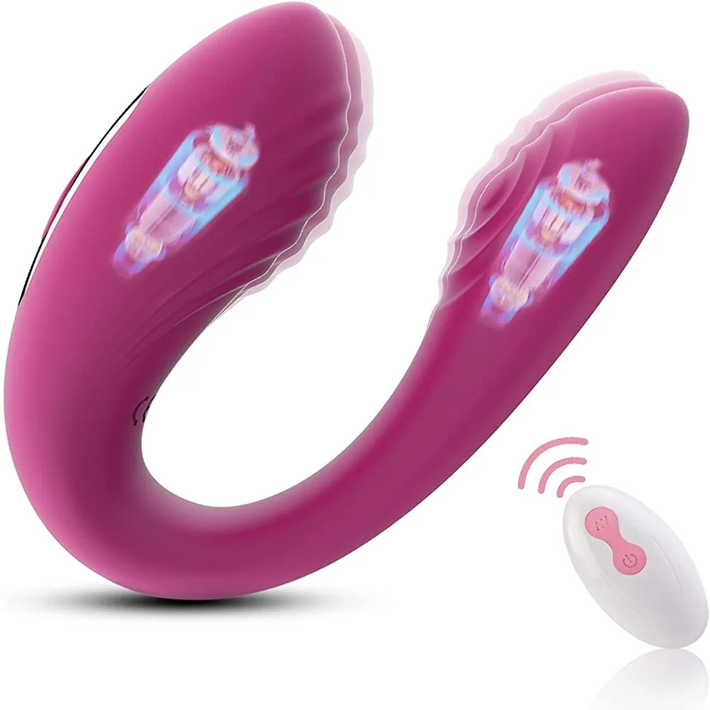 U-Shape Wearable Vibrator Dual Motor