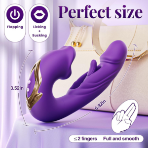 GM-494 Clitoral Vibrator with Dual Stimulation