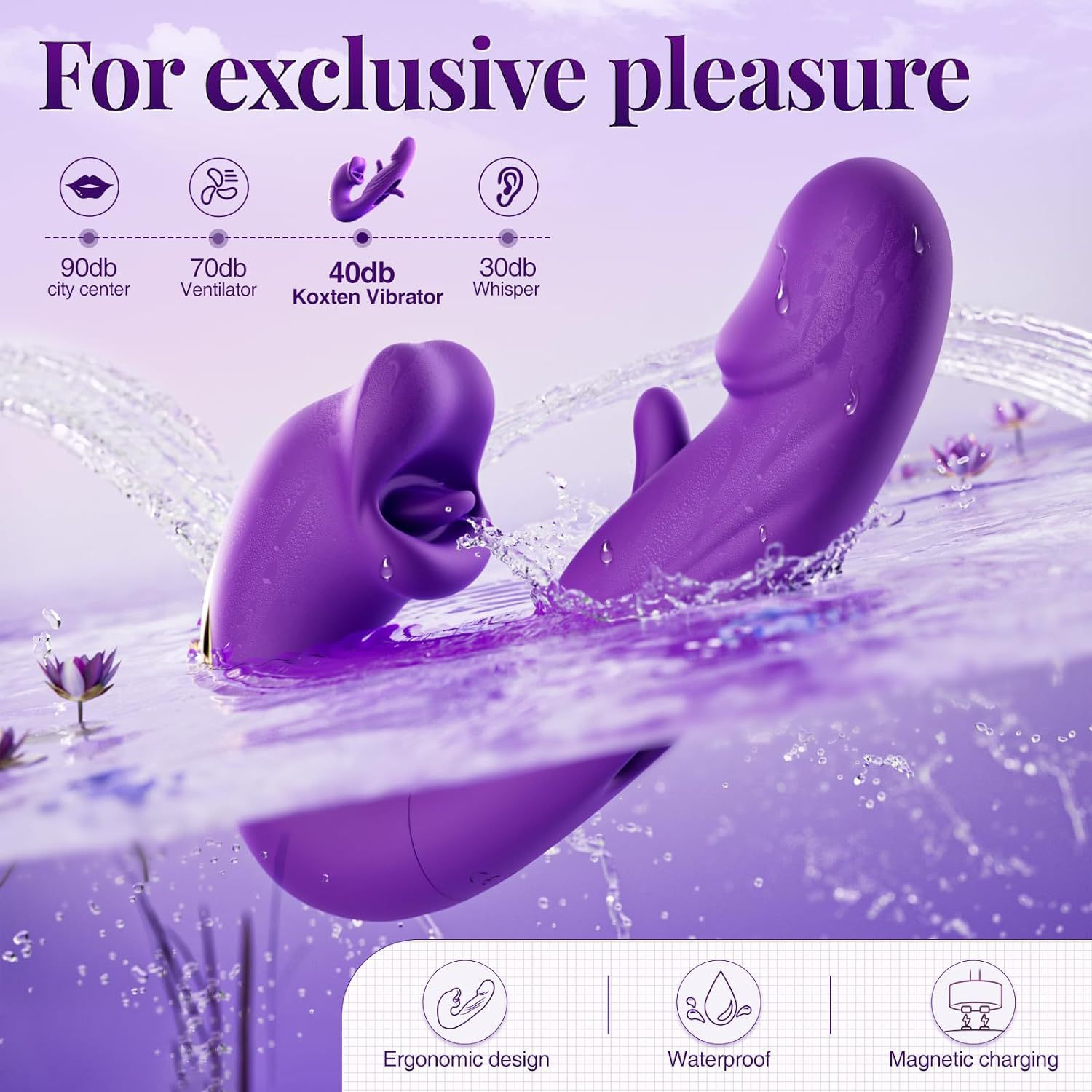 GM-494 Clitoral Vibrator with Dual Stimulation - Image 3