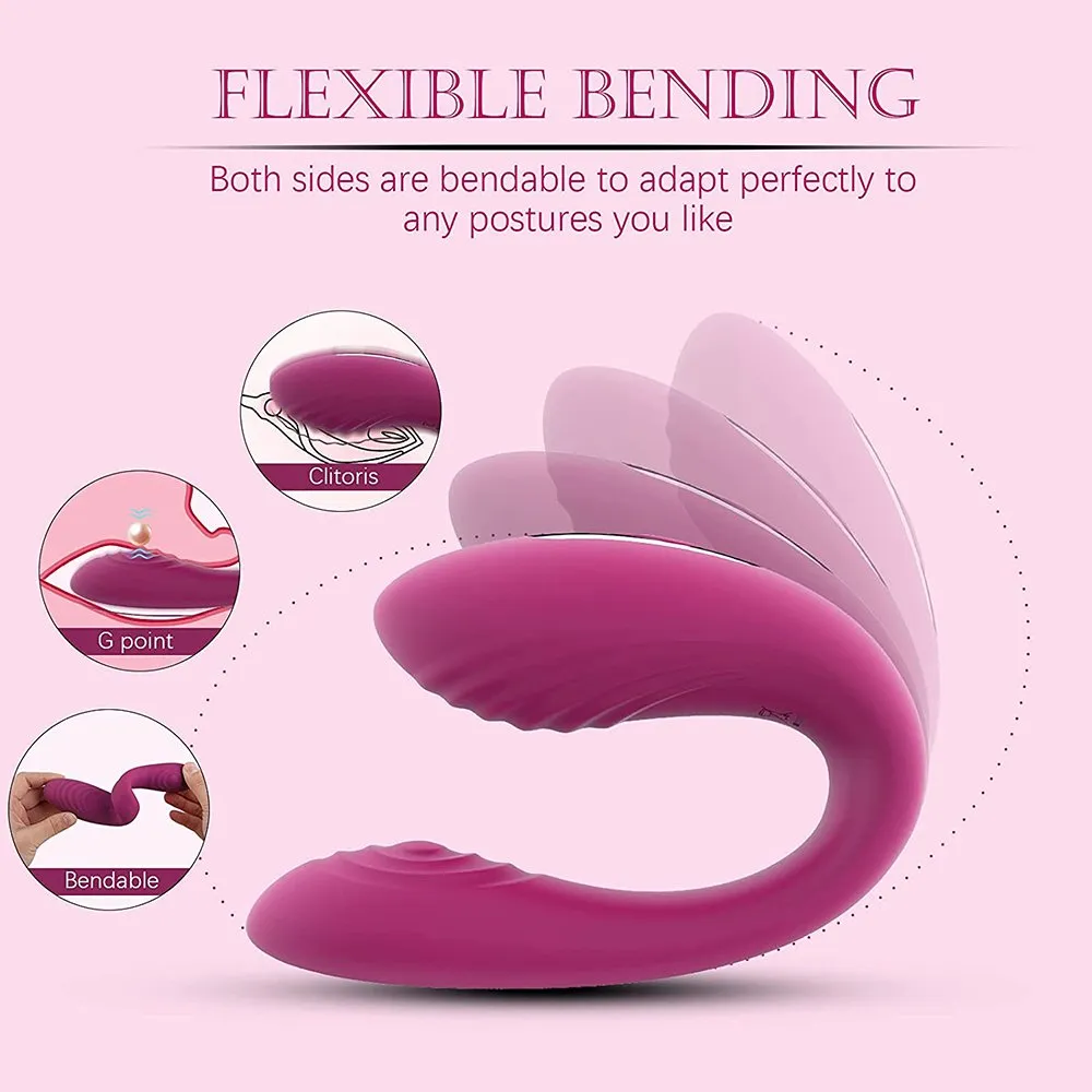 GM-307 U-Shape Wearable Vibrator – Dual Motor - Image 5
