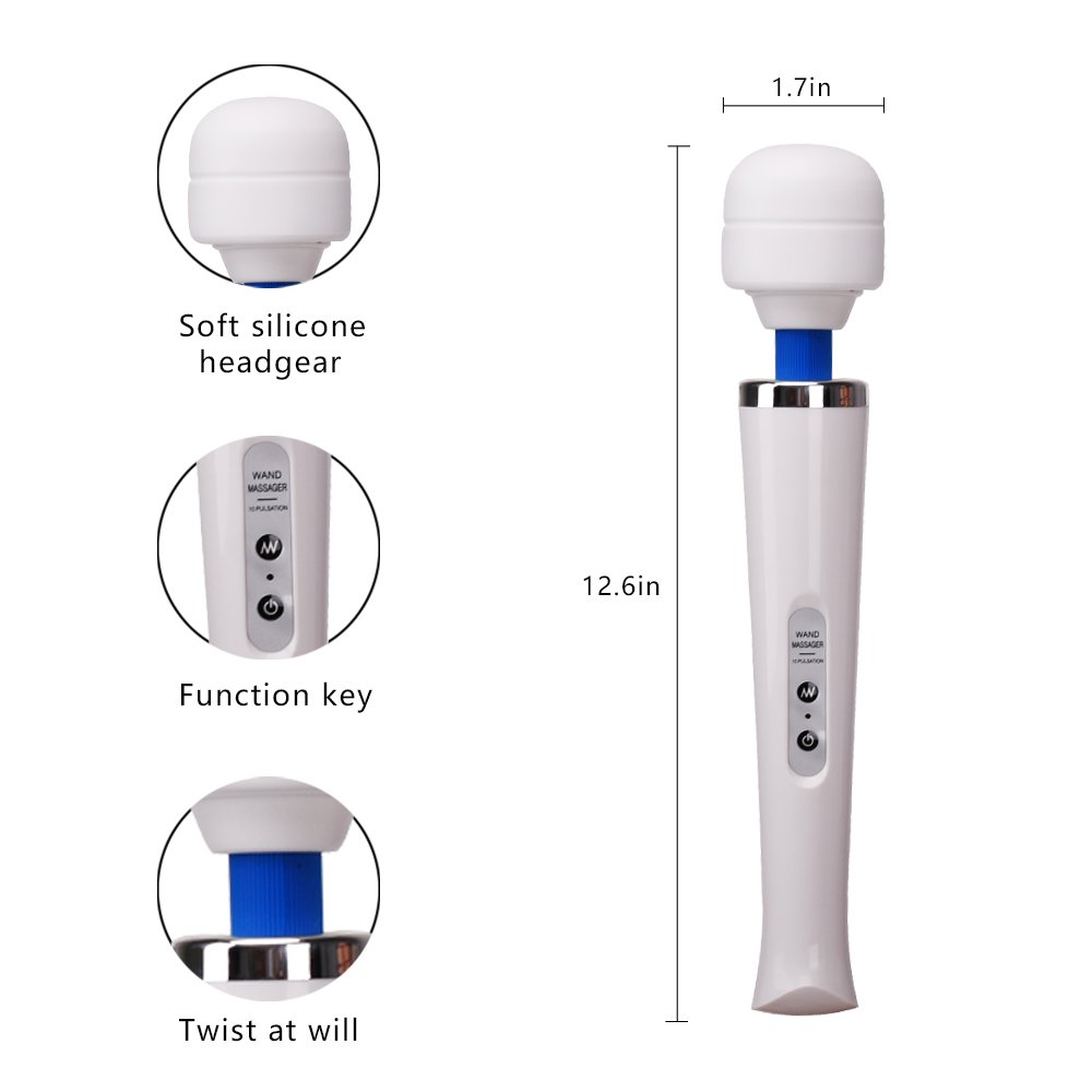 GM-004 Rechargeable Wand Massager with Multiple Modes - Image 3