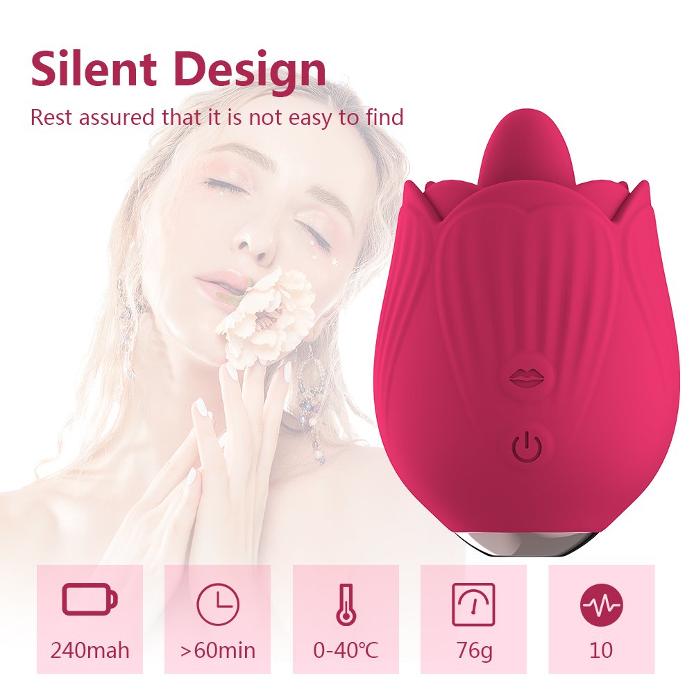 GM-356 Rose Clitoral Stimulator with Suction Control - Image 4