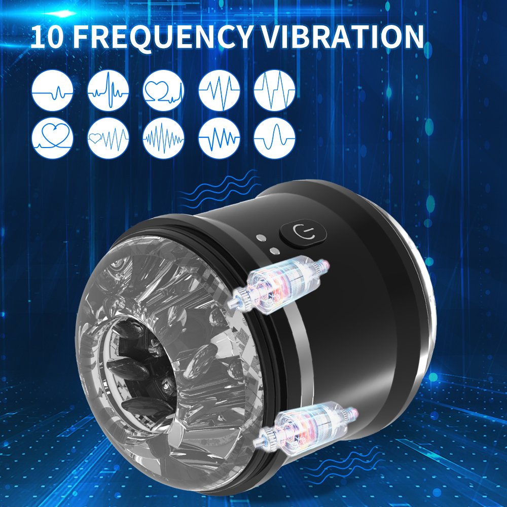 GM-336 Automatic Vibration Cup – 10 Modes - Image 6