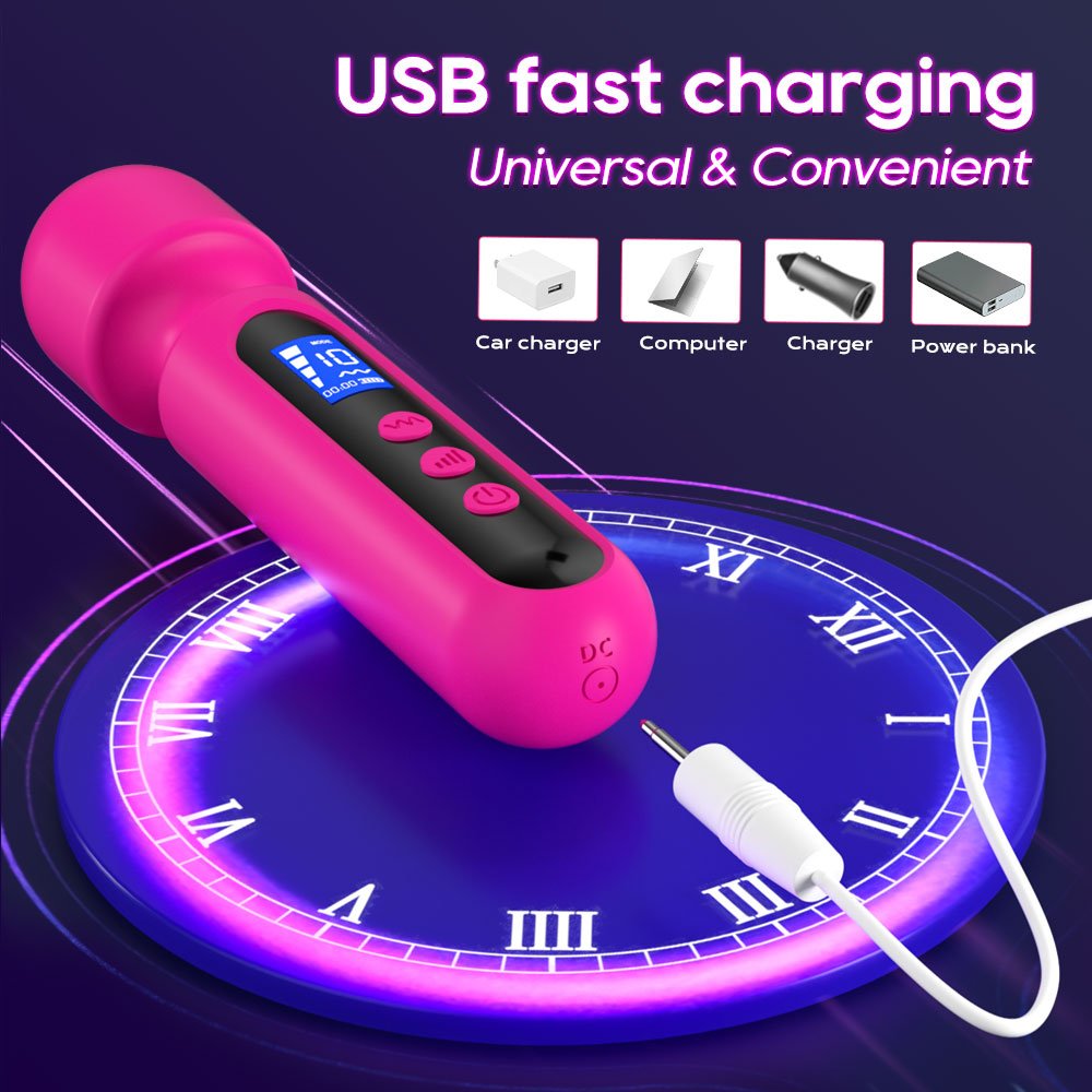 GM-365 Wand Massager with LED Display Control - Image 6