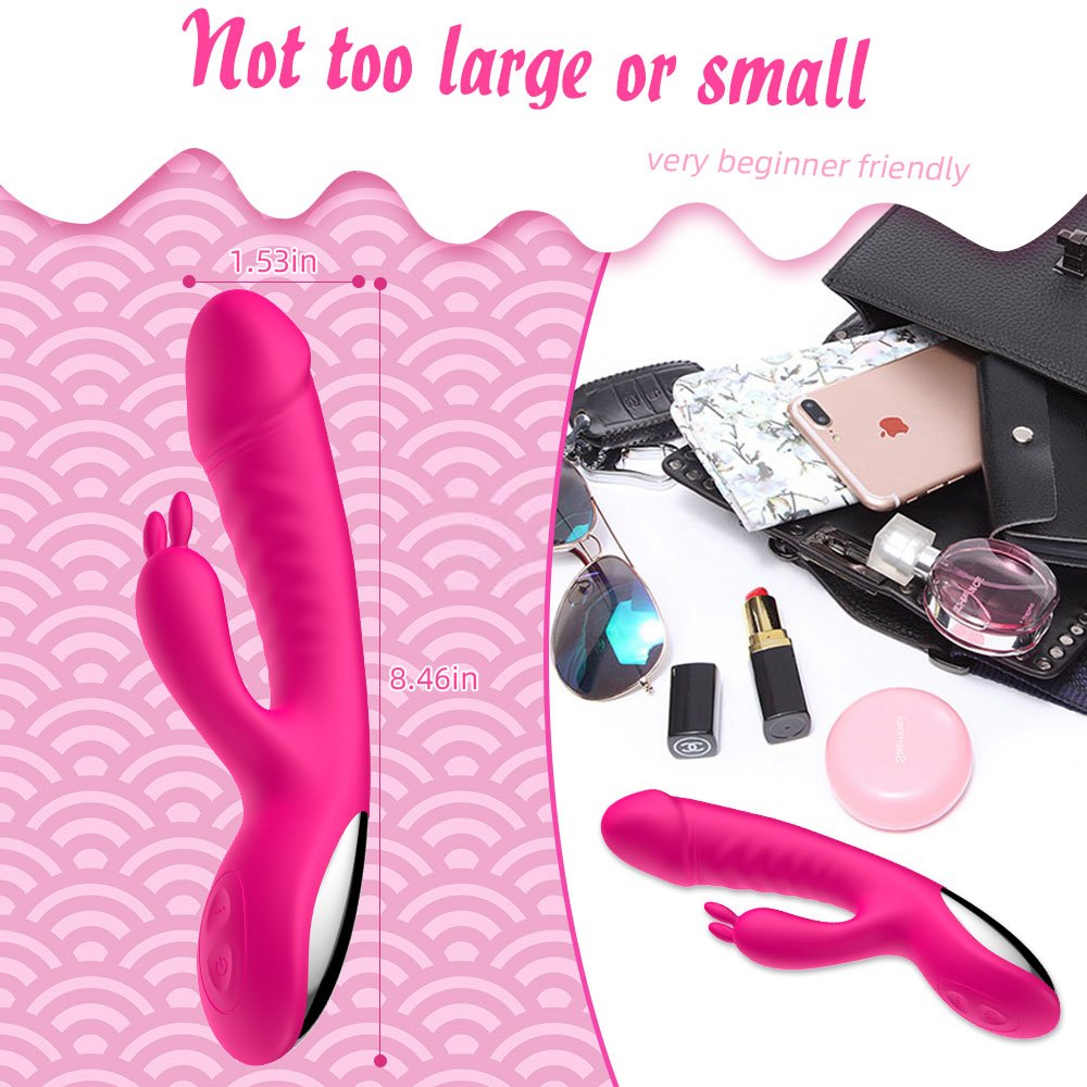 GM-206 Dual Stimulation Rabbit Vibrator - Image 9