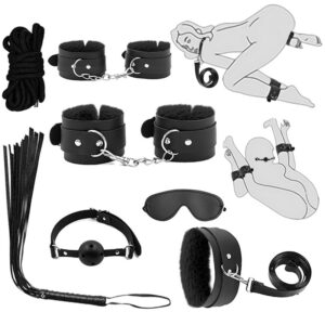 7PCS Adjustable Bondage Kit for Couples