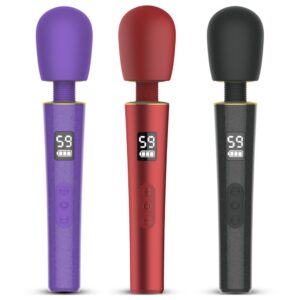 GM-535 Mini Wand Massager – LED Display