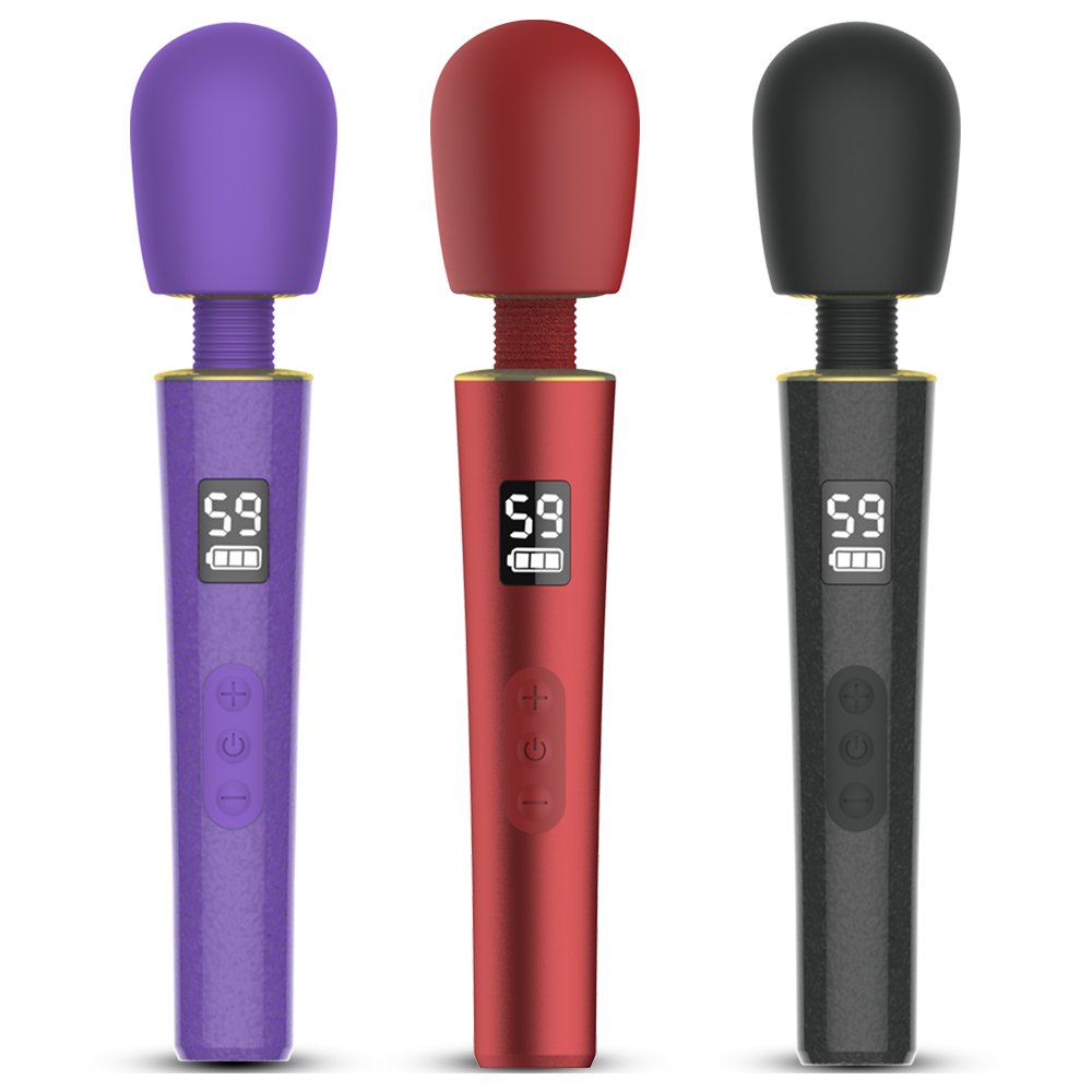 GM-535 Mini Wand Massager – LED Display