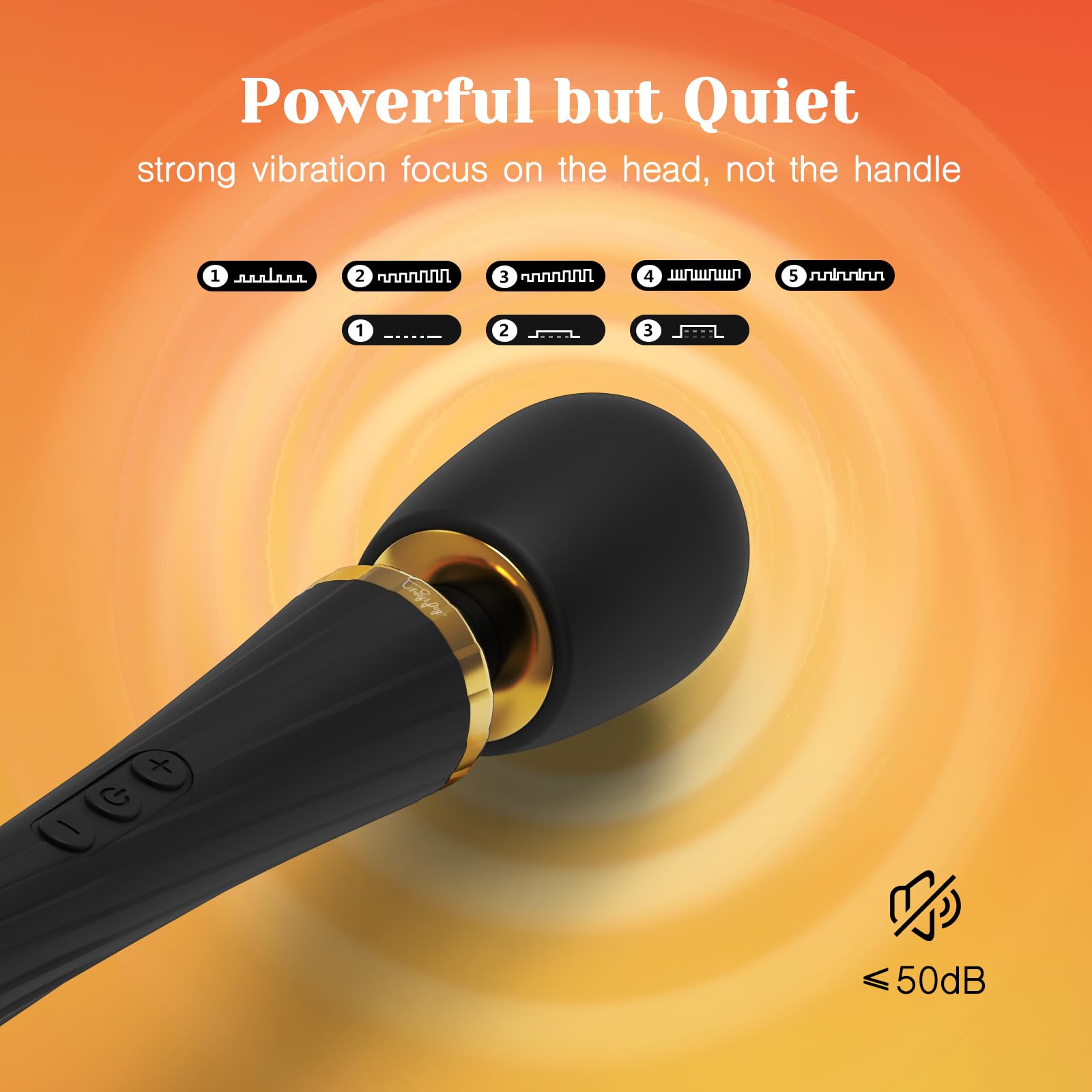 GM-263 Powerful Wand Massager for Deep Relaxation - Image 5