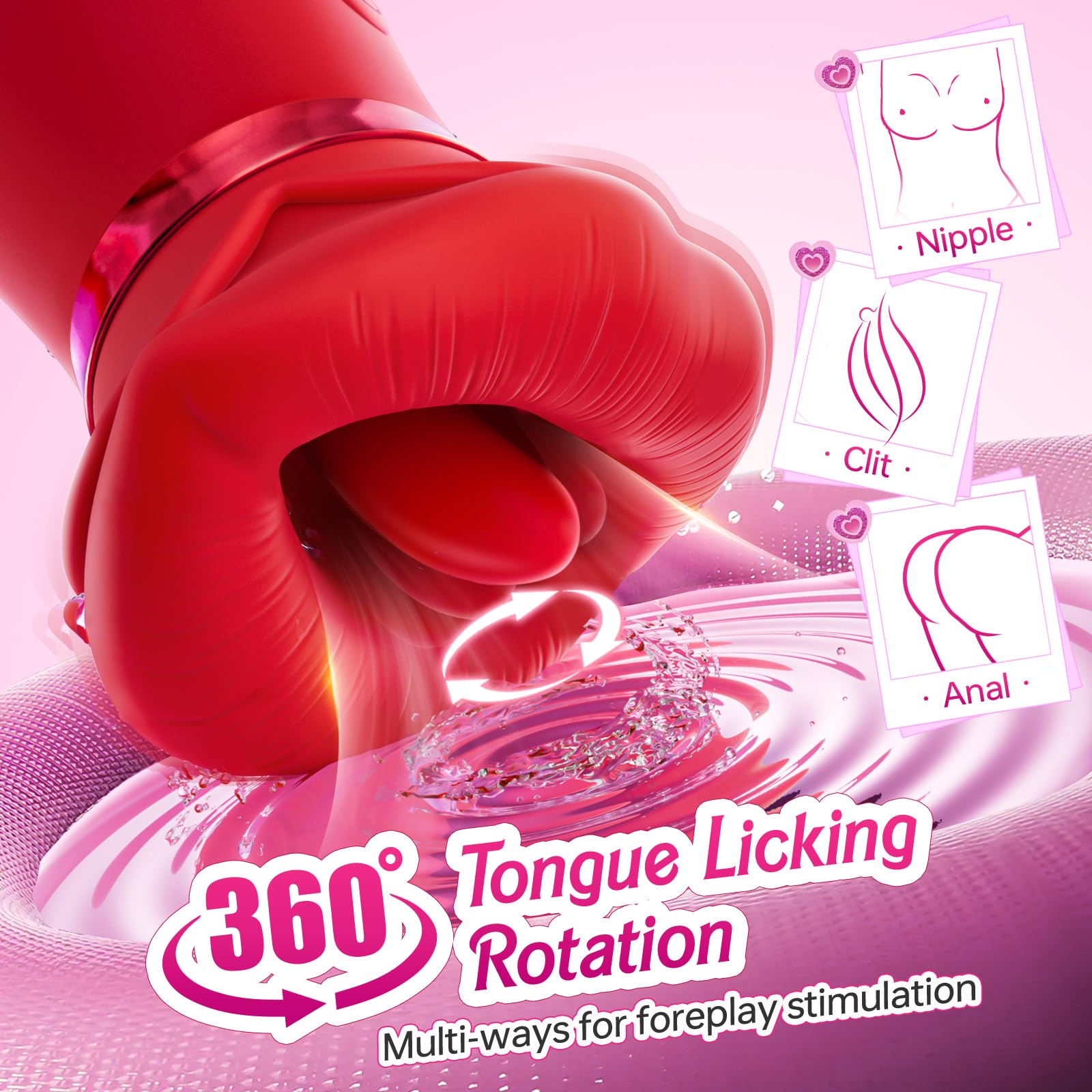 Rose Suction Vibrator – App Control - Image 4