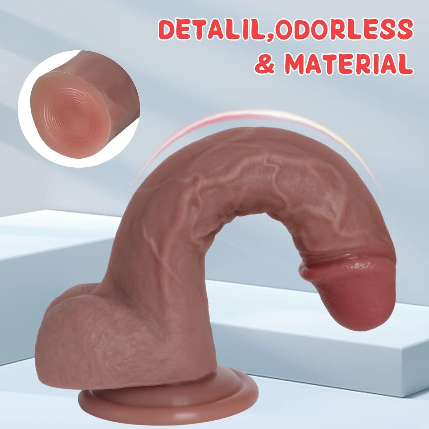 GM-490 MioSecret Realistic Suction Cup Dildo For Women - Image 3