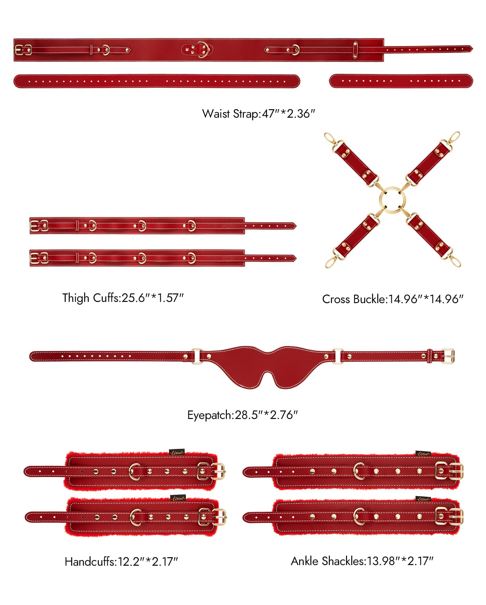 Bondage Restraint Set for Couples - Image 7