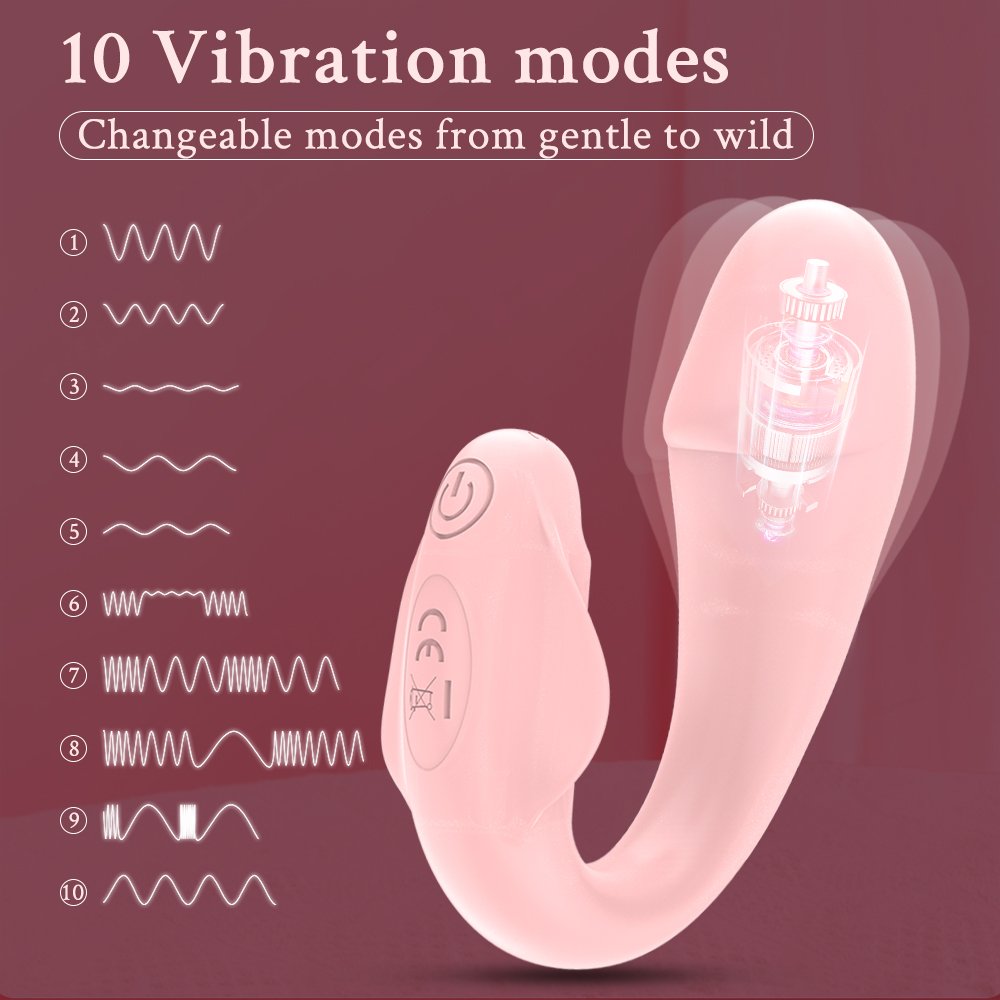 GM-438 Mini Wearable Vibrator – Remote Control - Image 4