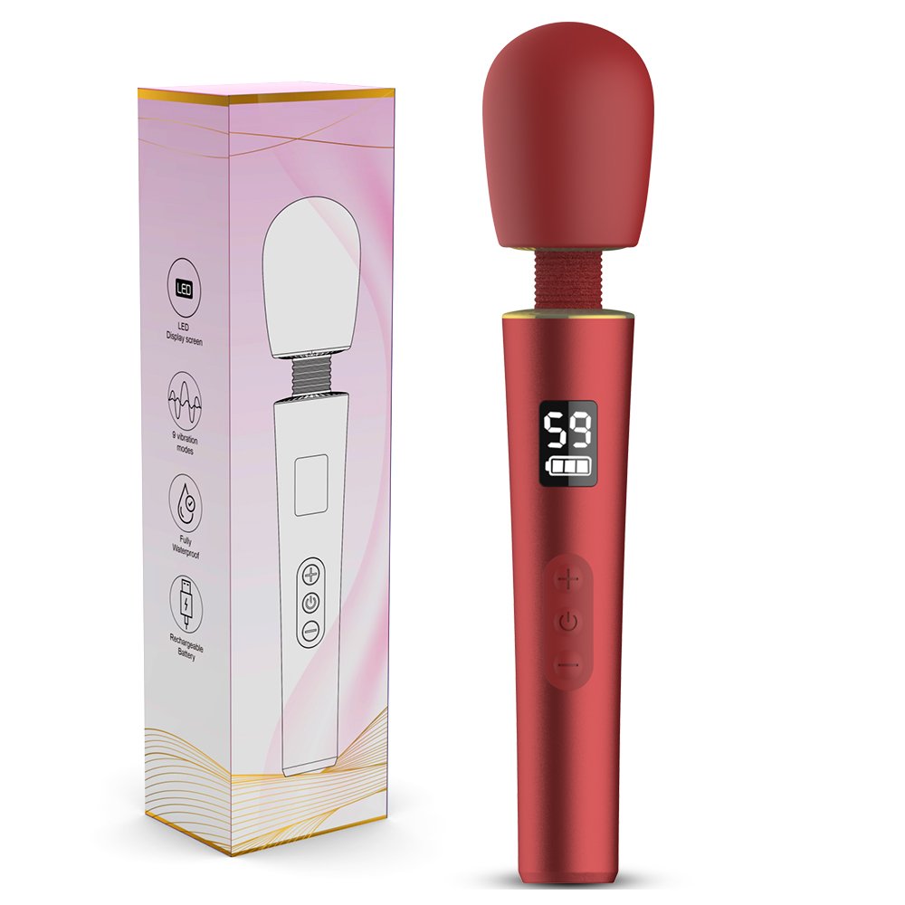GM-535 Mini Wand Massager – LED Display - Image 9