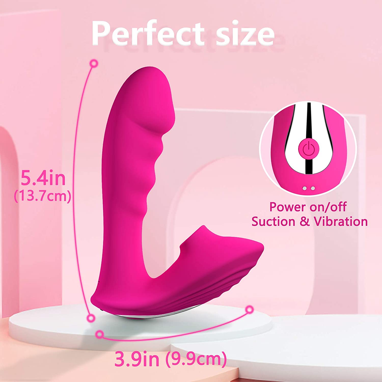GM-296 Dual Stimulation Vibrator for G-Spot Pleasure - Image 7