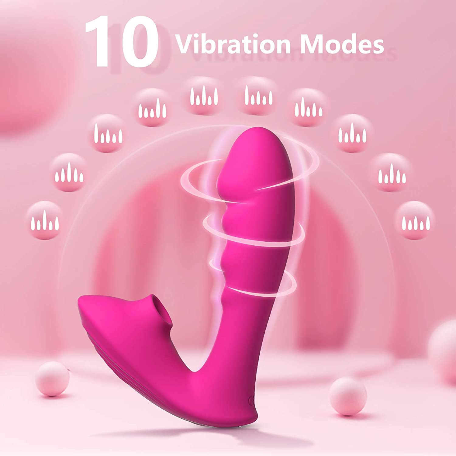 GM-296 Dual Stimulation Vibrator for G-Spot Pleasure - Image 5