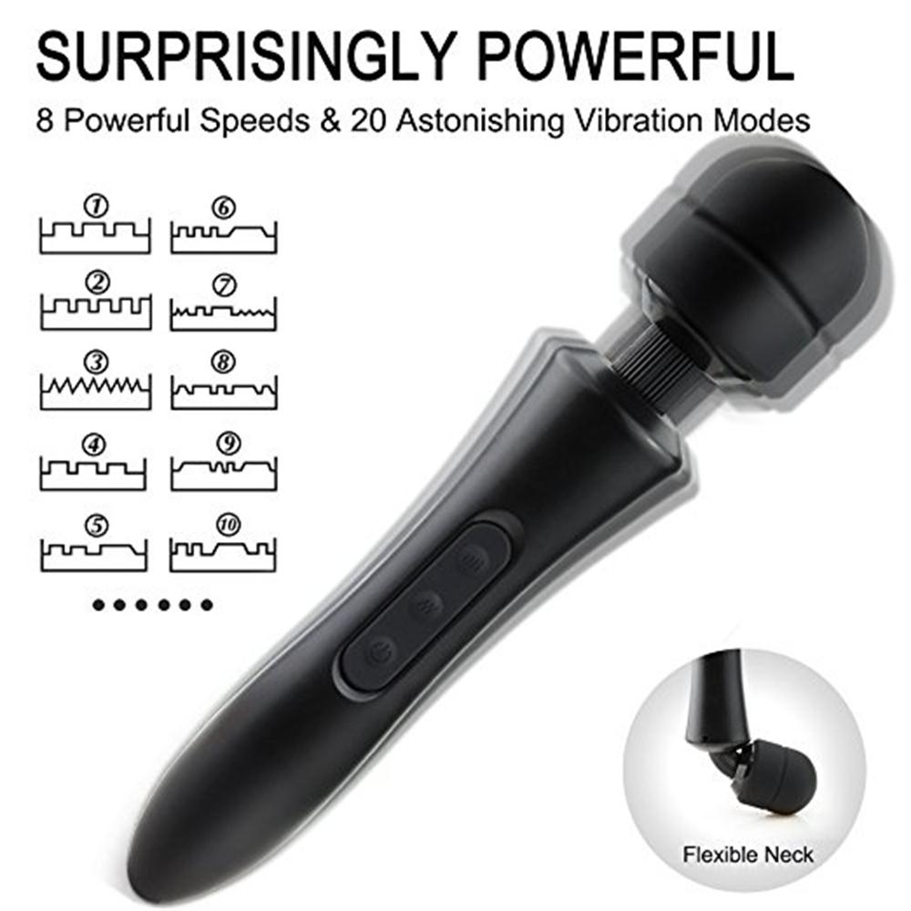GM-212 High Power Wand Massager for Deep Relaxation - Image 2