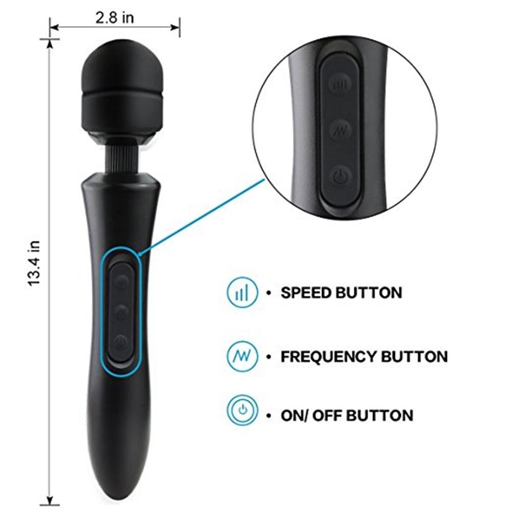 GM-212 High Power Wand Massager for Deep Relaxation - Image 4