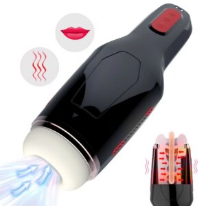 GM-324 5-Speed Vibrating Masturbator Cup – 1200mAh