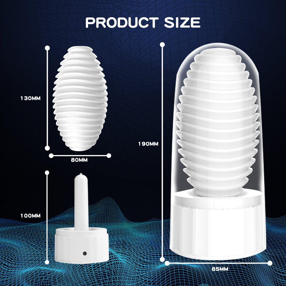 GM-300 USB Heated Spiral Masturbator Cup for Men - Image 5