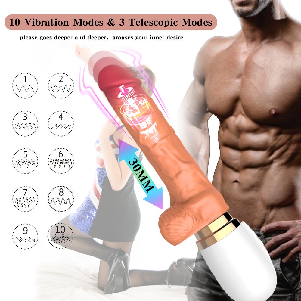 GM-304 MioSecret Rechargeable Telescopic Vibrating Wand - Image 6