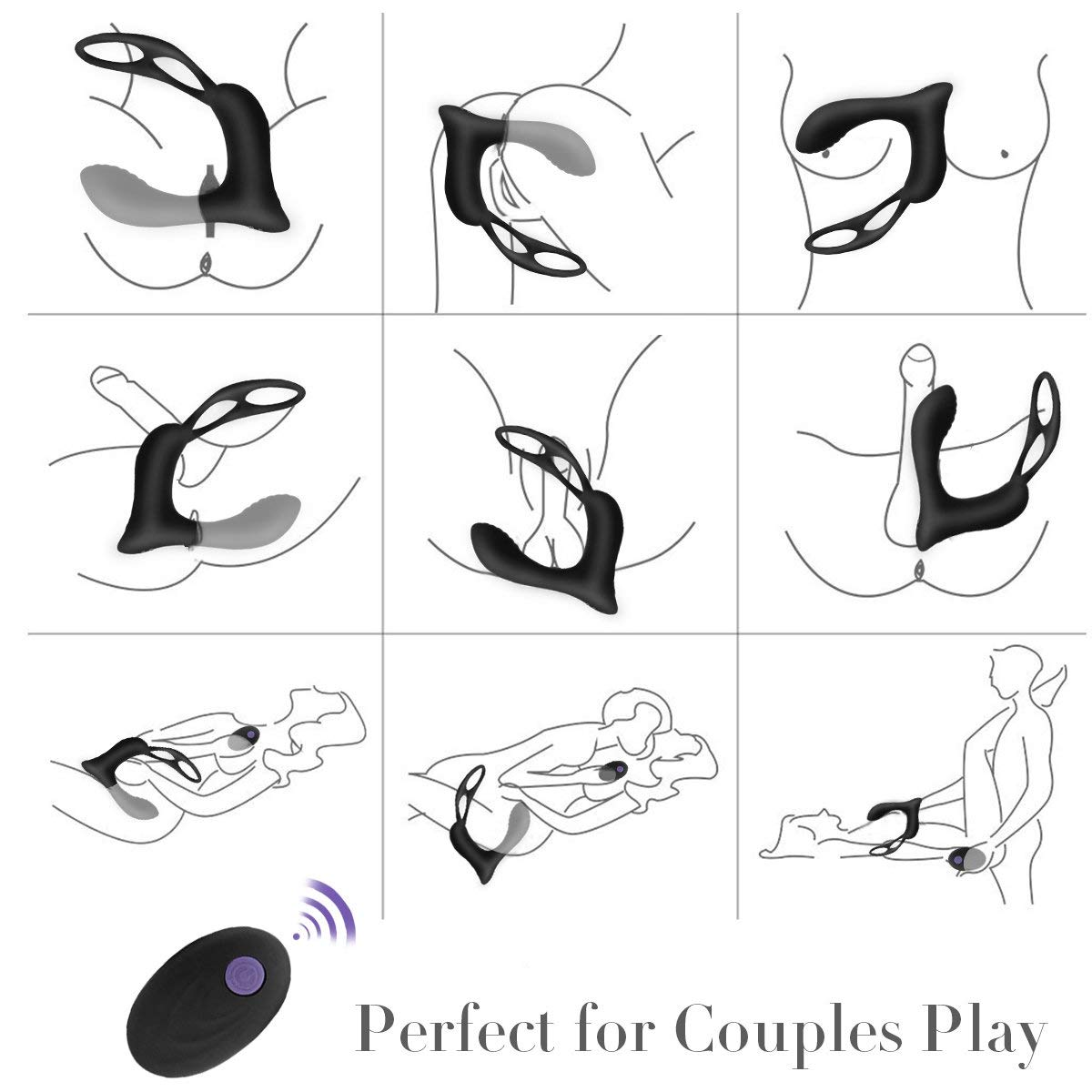 GM-231 4th Gen Prostate Massager with Remote - Image 3