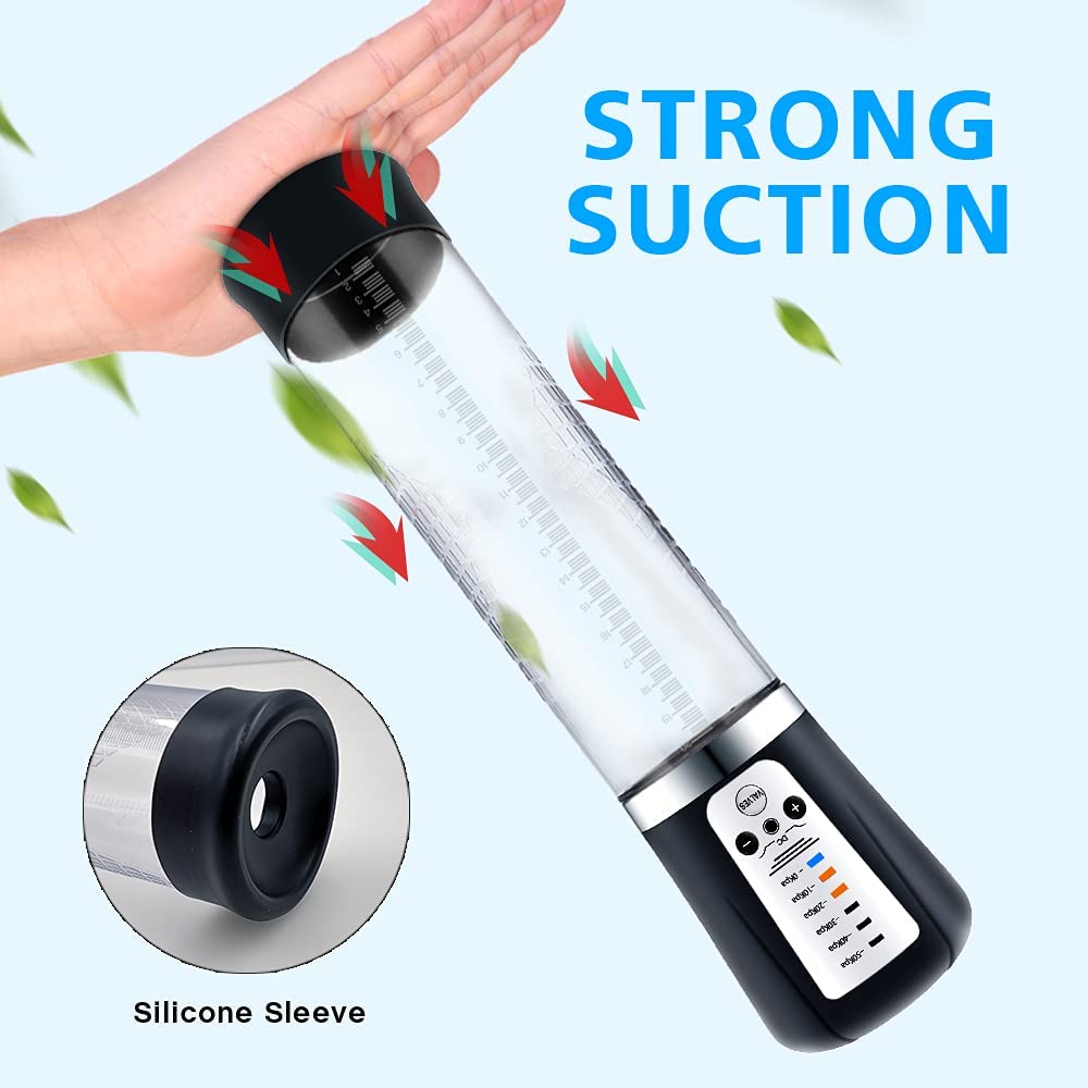 GM-338 Rechargeable Penis Pump with 5 Suction Modes - Image 5