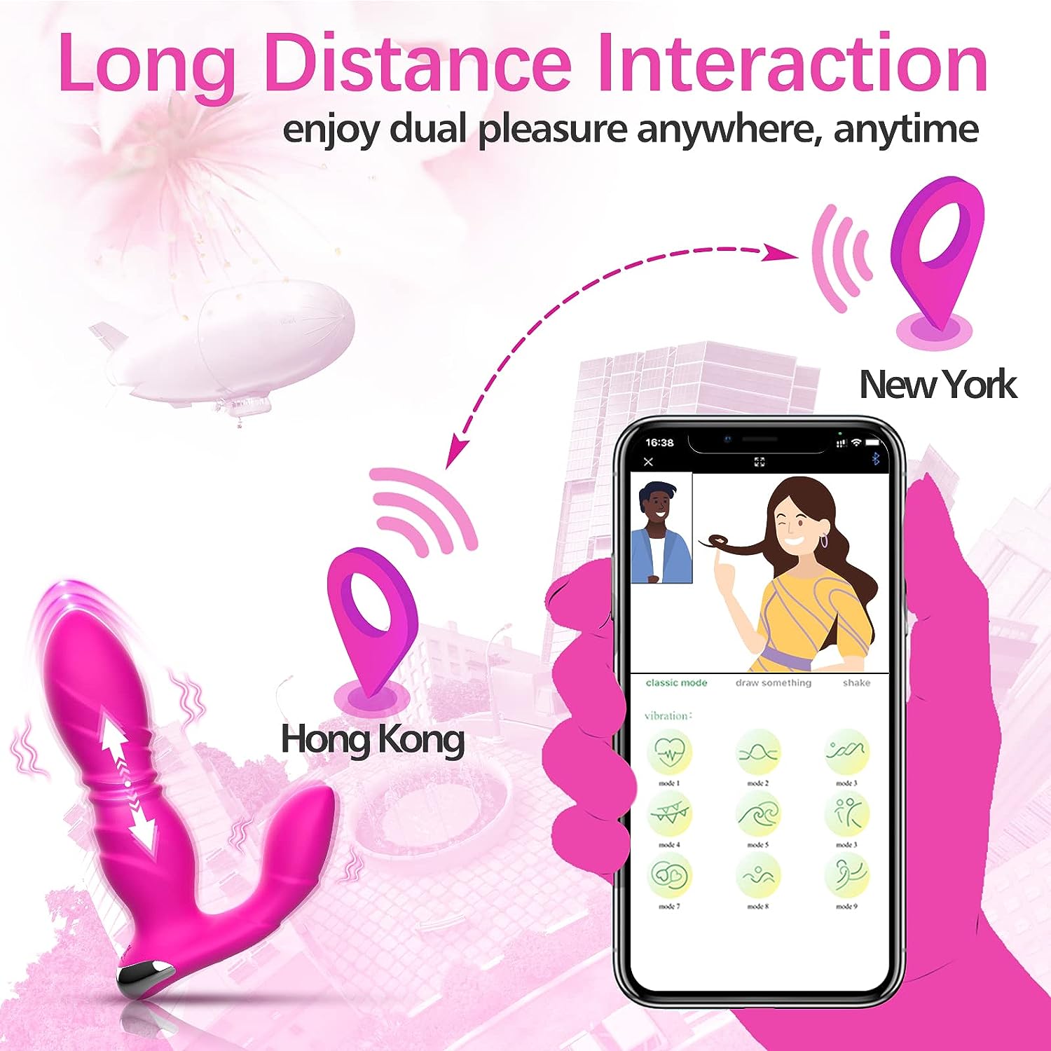 GM-315-1 Backdoor King APP-Controlled Vibrator - Image 5