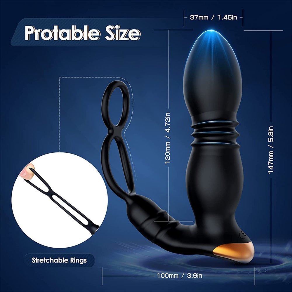 GM-392 Backdoor King 2nd Gen APP-Controlled Vibrator - Image 2