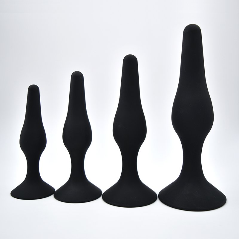 GM-122 Silicone Anal Plug Set – 4 Gradual Sizes - Image 3