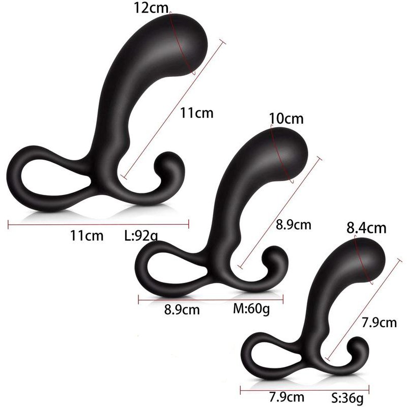 GM-269 Blue Spirit Silicone Anal Plug Set – 3 Sizes - Image 3