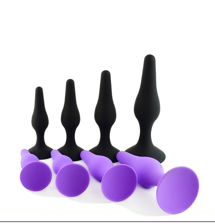 GM-122 Silicone Anal Plug Set – 4 Gradual Sizes - Image 6
