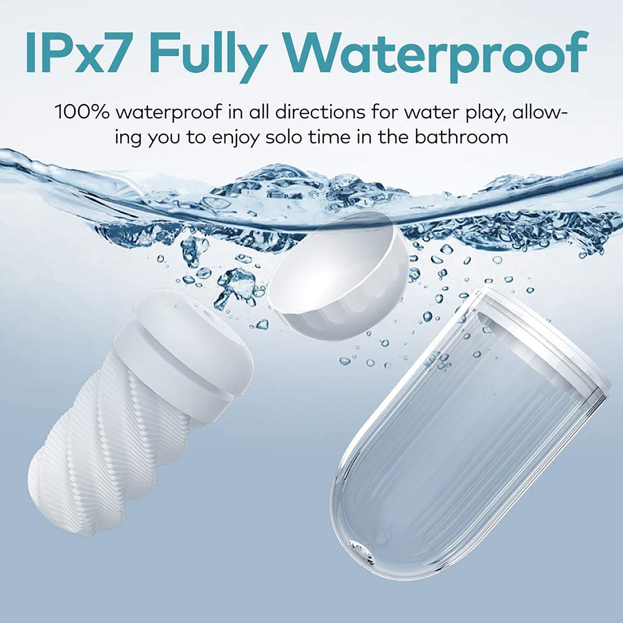 GM-299 Rechargeable Spiral Grip Masturbator Cup - Image 6